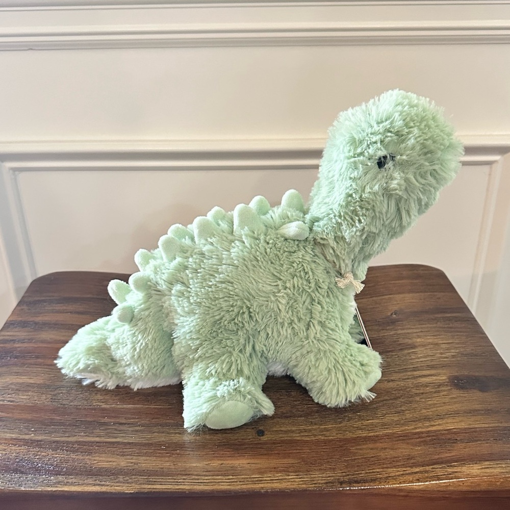 Warmies Heatable Green Dinosaur Plush